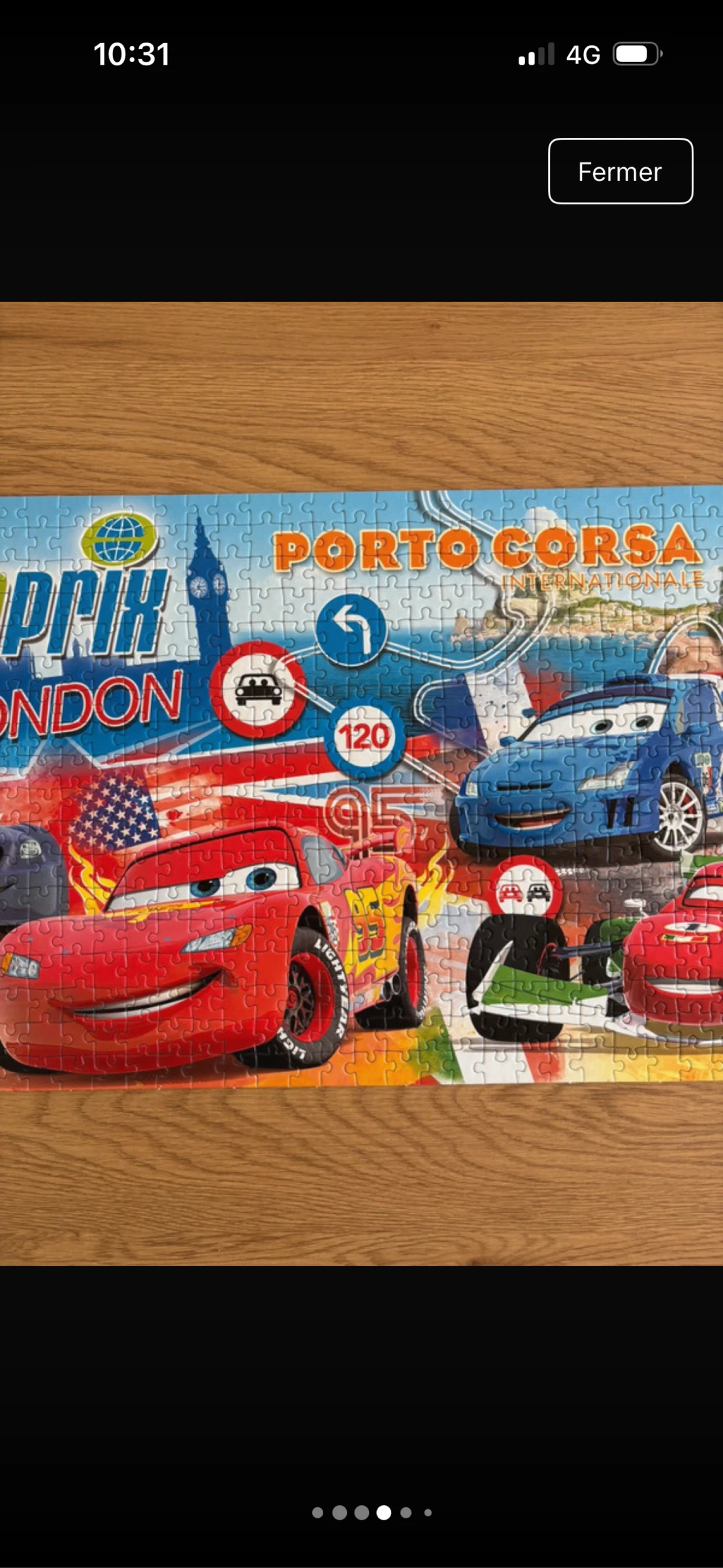 Groot puzzel Disney Cars 1000 stukjes – photo 4